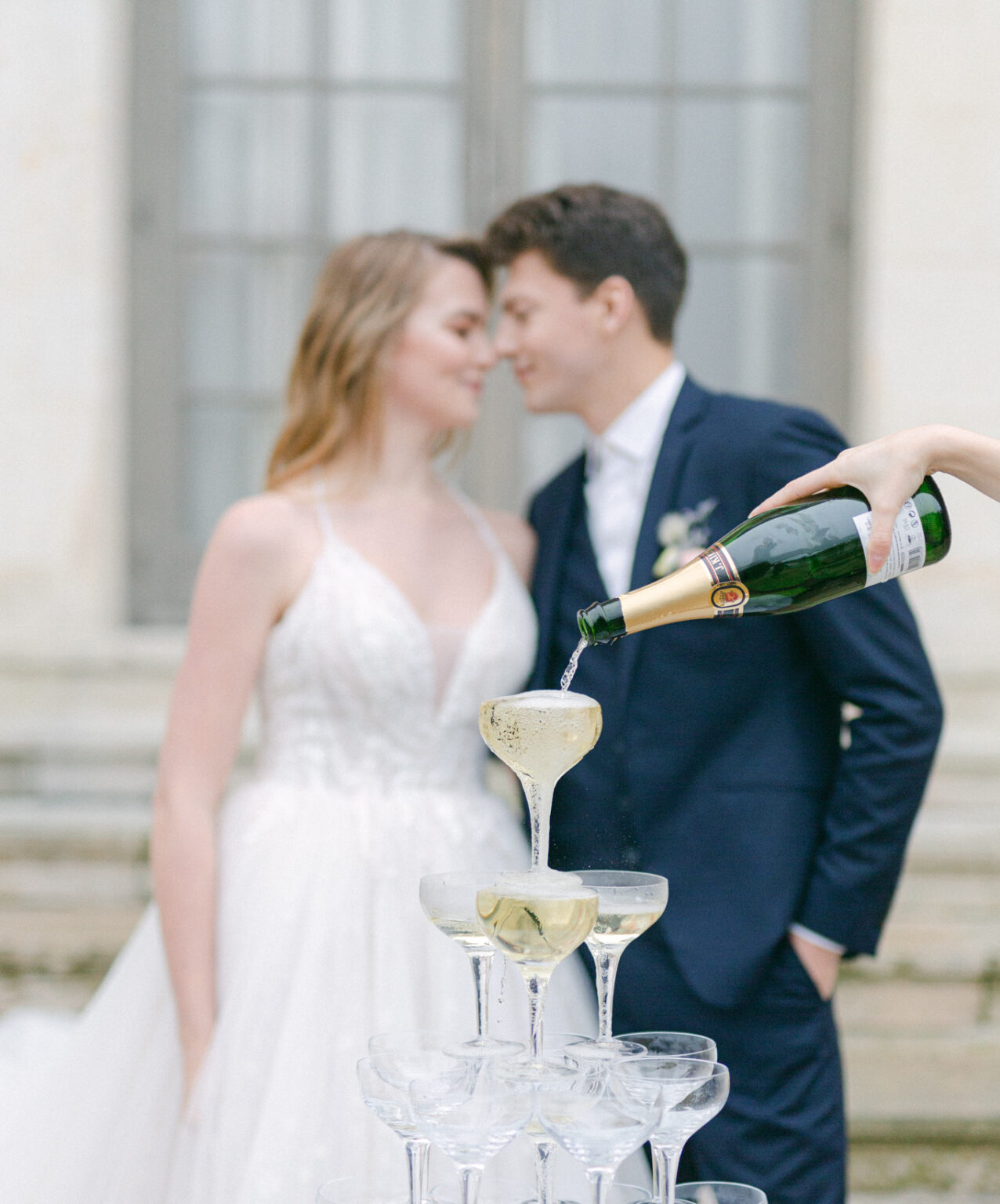 Mariés Champagne mariage